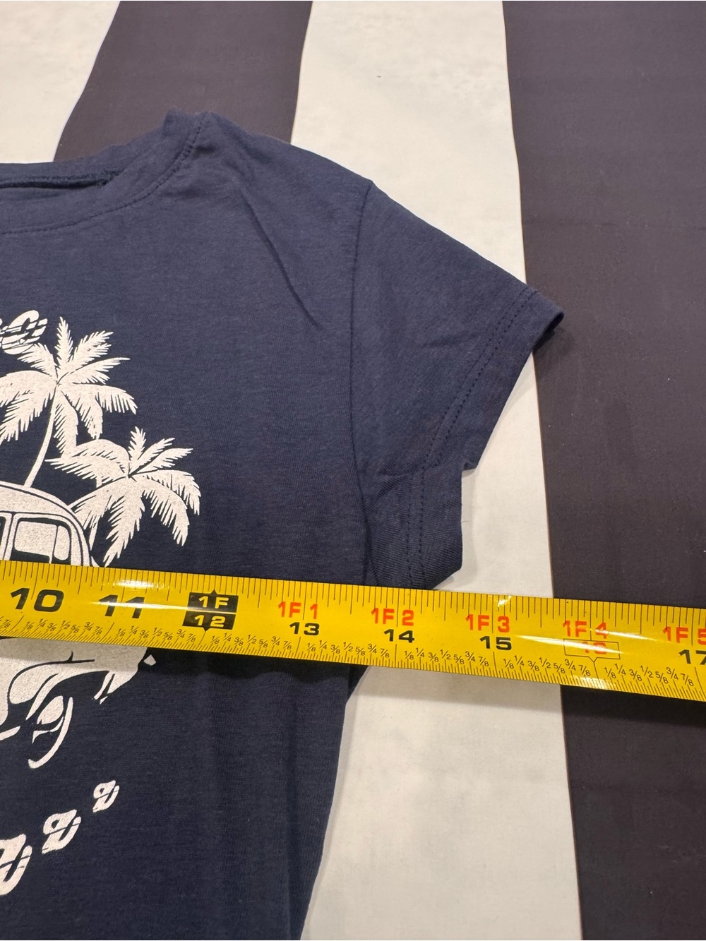 Splash Navy T-Shirt with White Logo - Picture 2 of 3
